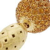 Jorge Heinz ヨルクハインツ サファイア レディース K18イエローゴールド ネックレス Aランク 中古 銀蔵