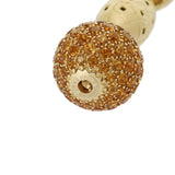 Jorge Heinz ヨルクハインツ サファイア レディース K18イエローゴールド ネックレス Aランク 中古 銀蔵