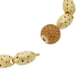 Jorge Heinz ヨルクハインツ サファイア レディース K18イエローゴールド ネックレス Aランク 中古 銀蔵