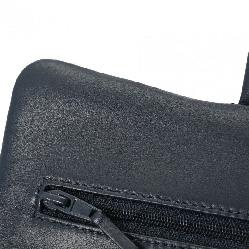 CHANEL シャネル マトラッセ チェーンショルダー 23cm Wフラップ ネイビー A01113 レディース ラムスキン ショルダーバッグ Aランク 中古 銀蔵