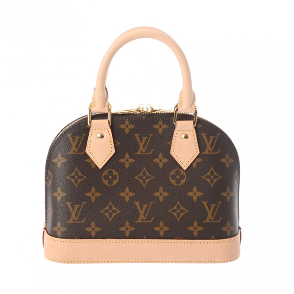 LOUIS VUITTON ルイヴィトン モノグラム アルマ BB 2WAY ブラウン M53152 レディース モノグラムキャンバス ハンドバッグ Aランク 中古 銀蔵