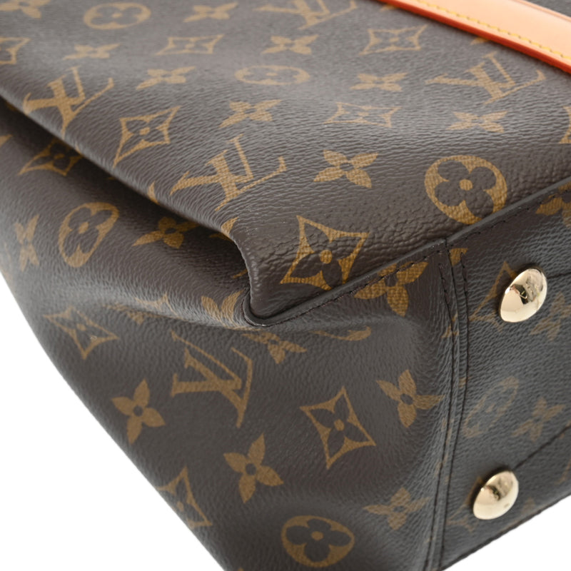 LOUIS VUITTON ルイヴィトン モノグラム スフロ MM 2WAY ブラウン M44816 レディース モノグラムキャンバス ハンドバッグ Aランク 中古 銀蔵