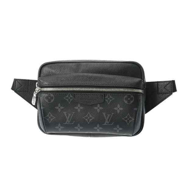 LOUIS VUITTON ルイヴィトン タイガラマ バムバッグ アウトドア ノワール M30245 メンズ モノグラムキャンバス/レザー ボディバッグ Aランク 中古 銀蔵