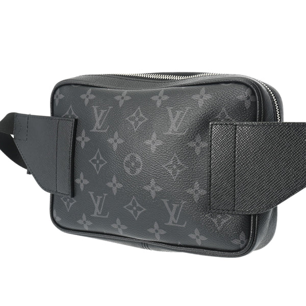 LOUIS VUITTON ルイヴィトン タイガラマ バムバッグ アウトドア ノワール M30245 メンズ モノグラムキャンバス/レザー ボディバッグ Aランク 中古 銀蔵