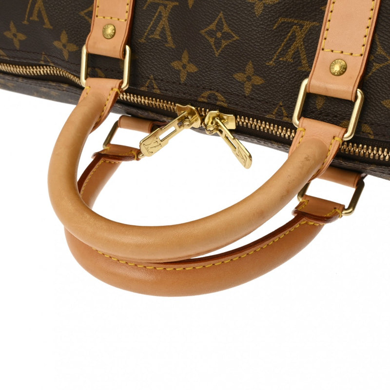 LOUIS VUITTON ルイヴィトン モノグラム キーポル 50 ブラウン M41426 ユニセックス モノグラムキャンバス ボストンバッグ ABランク 中古 銀蔵