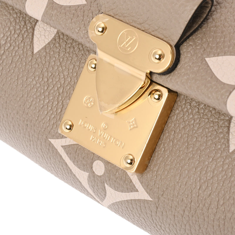 LOUIS VUITTON ルイヴィトン モノグラムアンプラント フェイボリット NM 2WAY トゥルティエールクレーム M45836 レディース レザー ショルダーバッグ 新同 中古 銀蔵