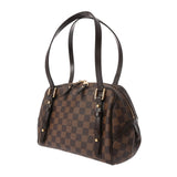 LOUIS VUITTON ルイヴィトン ダミエ リヴィントン PM ブラウン N41157 レディース ダミエキャンバス ハンドバッグ Aランク 中古 銀蔵