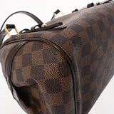 LOUIS VUITTON ルイヴィトン ダミエ リヴィントン PM ブラウン N41157 レディース ダミエキャンバス ハンドバッグ Aランク 中古 銀蔵