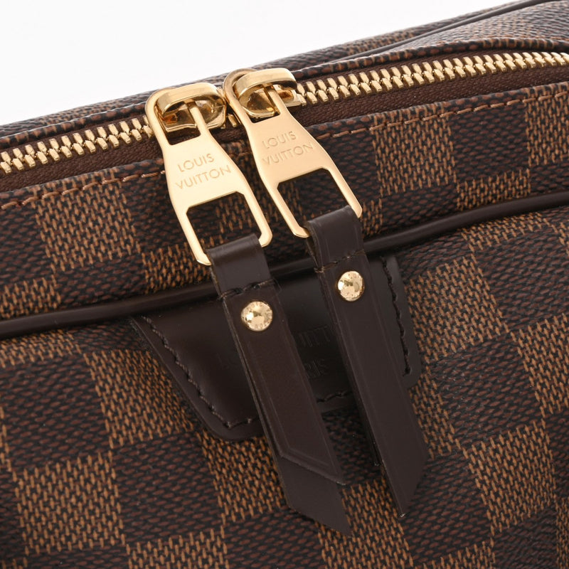 LOUIS VUITTON ルイヴィトン ダミエ リヴィントン PM ブラウン N41157 レディース ダミエキャンバス ハンドバッグ Aランク 中古 銀蔵