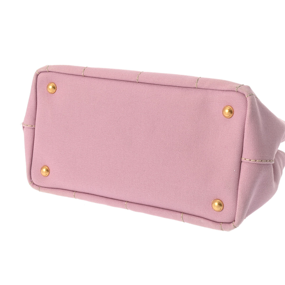 プラダカナパ ミニ 2WAY ピンク レディース トートバッグ 1BG439 PRADA
