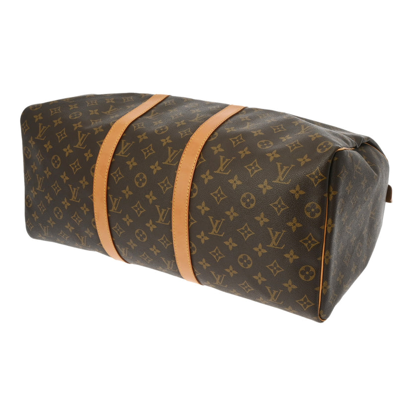 LOUIS VUITTON ルイヴィトン モノグラム キーポル 50 ブラウン M41426 ユニセックス モノグラムキャンバス ボストンバッグ Bランク 中古 銀蔵