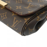 LOUIS VUITTON ルイヴィトン モノグラム フェイボリット PM 2WAY ブラウン M40717 レディース モノグラムキャンバス ショルダーバッグ Aランク 中古 銀蔵