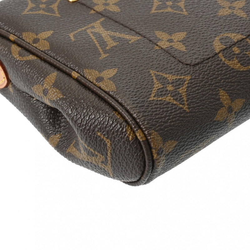 LOUIS VUITTON ルイヴィトン モノグラム フェイボリット PM 2WAY ブラウン M40717 レディース モノグラムキャンバス ショルダーバッグ Aランク 中古 銀蔵