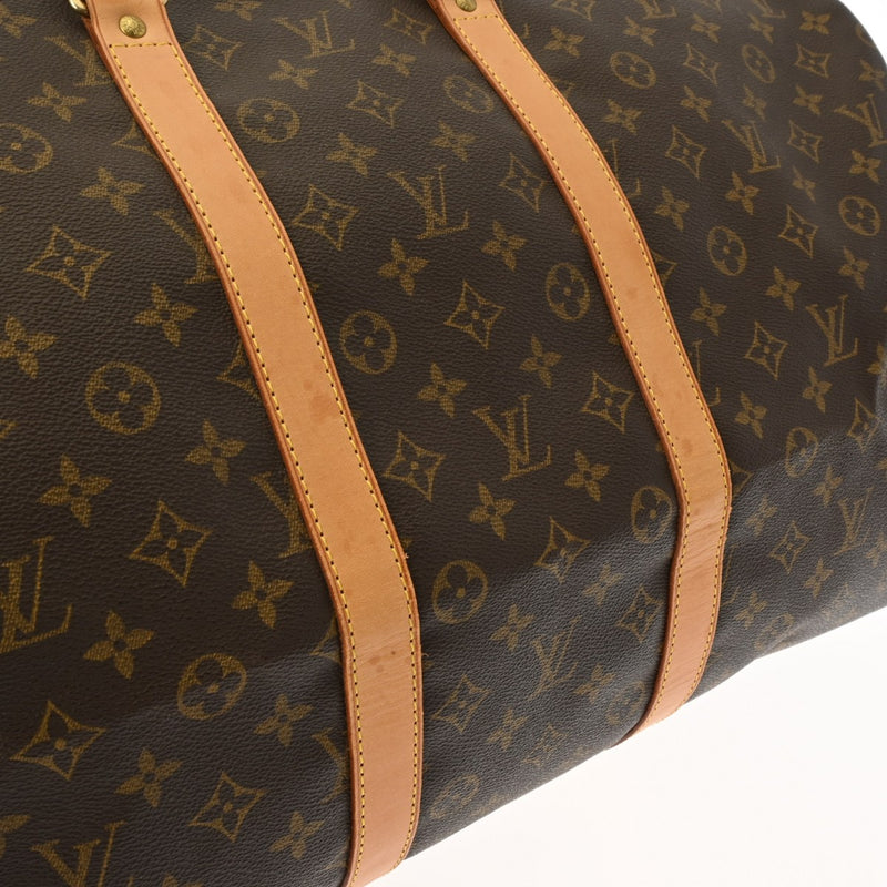 LOUIS VUITTON ルイヴィトン モノグラム キーポル 55 ブラウン M41424 ユニセックス モノグラムキャンバス ボストンバッグ ABランク 中古 銀蔵