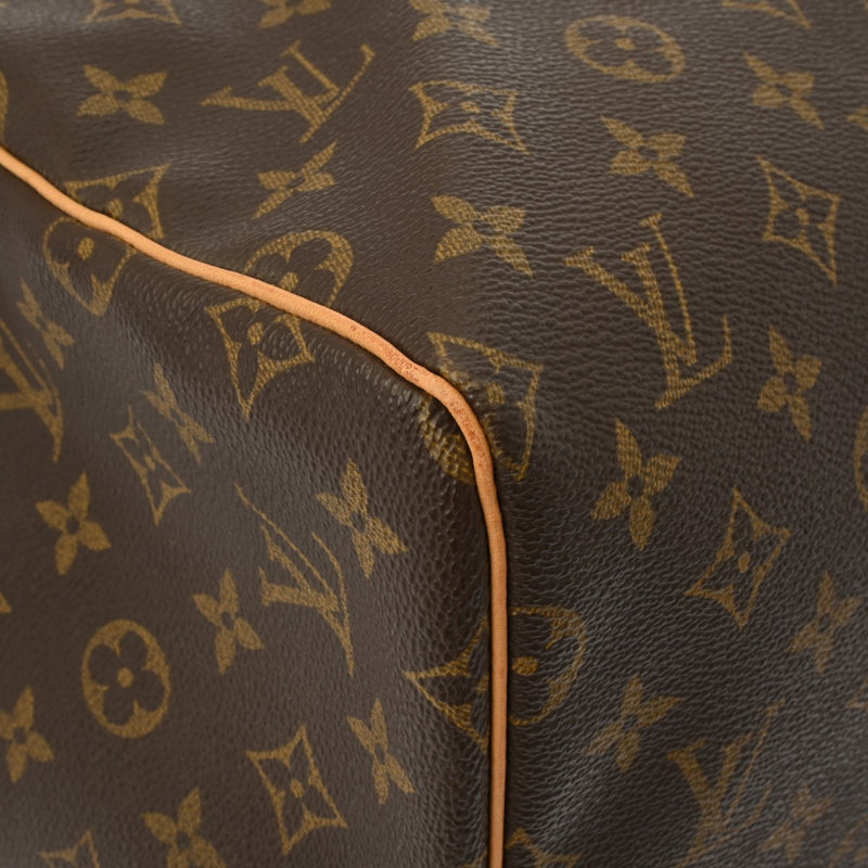 LOUIS VUITTON ルイヴィトン モノグラム キーポル 55 ブラウン M41424 ユニセックス モノグラムキャンバス ボストンバッグ ABランク 中古 銀蔵