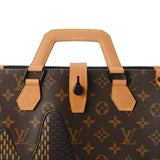 LOUIS VUITTON ルイヴィトン ダミエ ジャイアント NIGOコラボ ミニトート 2WAY ブラウン N40355 ユニセックス ダミエキャンバス ハンドバッグ Aランク 中古 銀蔵