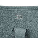 HERMES エルメス エブリン エヴリン3 PM  シエル パラジウム金具 □M刻印(2009年頃) ユニセックス トリヨンクレマンス ショルダーバッグ ABランク 中古 銀蔵