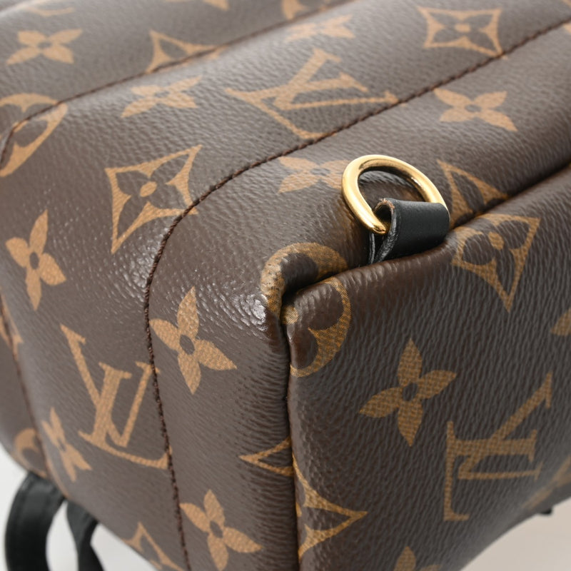 LOUIS VUITTON ルイヴィトン モノグラム パームスプリングス ミニ 新型 ブラウン M44873 レディース モノグラムキャンバス リュック・デイパック Aランク 中古 銀蔵