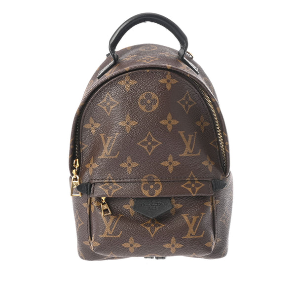 LOUIS VUITTON ルイヴィトン モノグラム パームスプリングス ミニ ブラウン M41562 レディース モノグラムキャンバス リュック・デイパック Aランク 中古 銀蔵