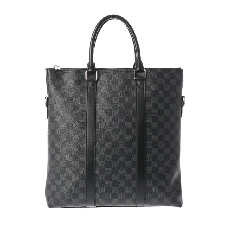 LOUIS VUITTON ルイヴィトン ダミエグラフィット アントントート 2WAY 黒/グレー N40000 メンズ ダミエグラフィットキャンバス トートバッグ Bランク 中古 銀蔵