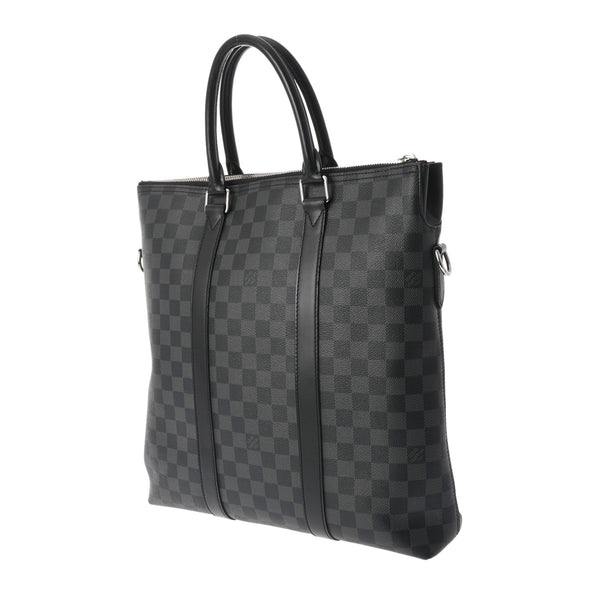 LOUIS VUITTON ルイヴィトン ダミエグラフィット アントントート 2WAY 黒/グレー N40000 メンズ ダミエグラフィットキャンバス トートバッグ Bランク 中古 銀蔵