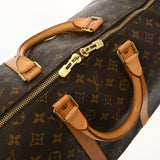 LOUIS VUITTON ルイヴィトン モノグラム キーポル 55 ブラウン M41424 ユニセックス モノグラムキャンバス ボストンバッグ Bランク 中古 銀蔵