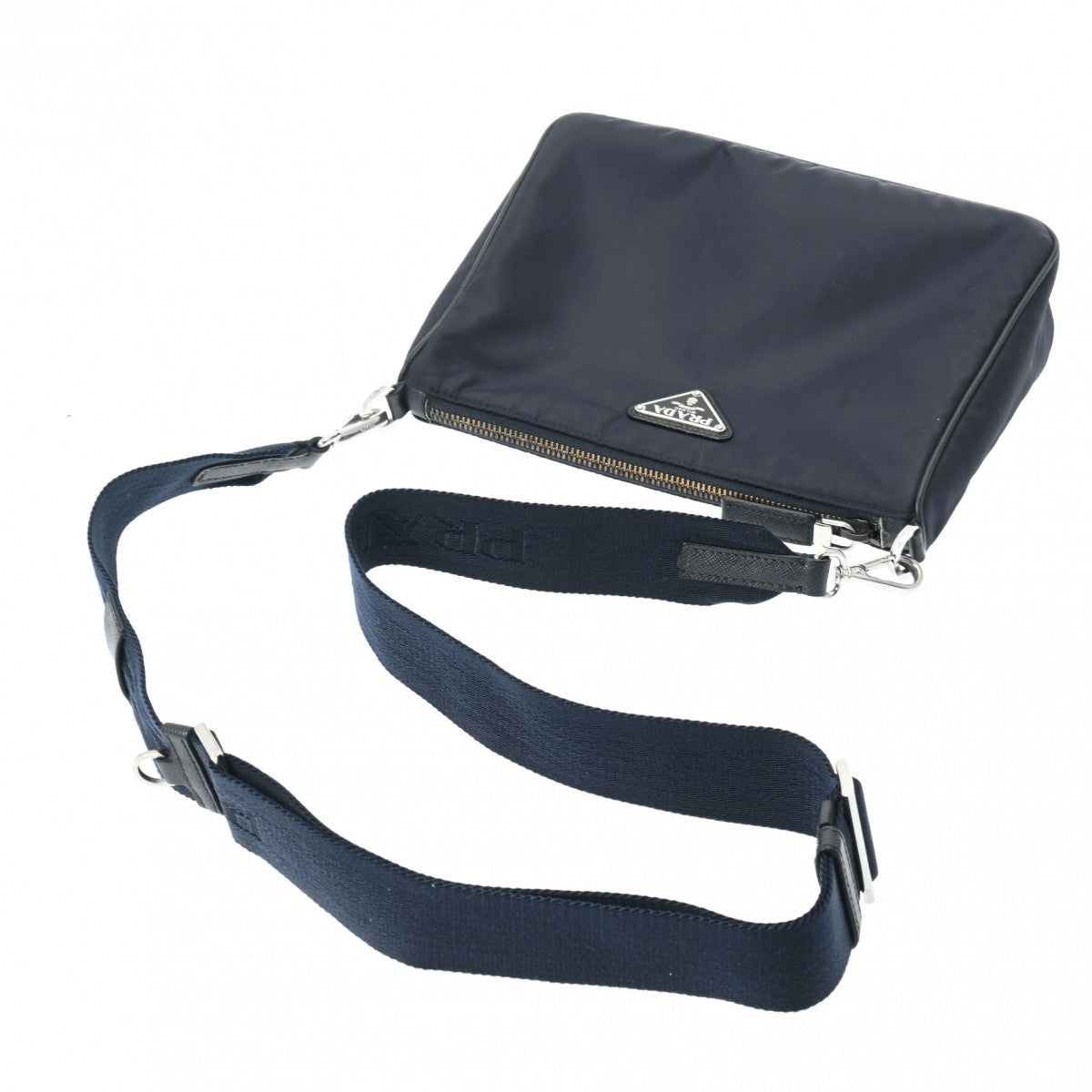 新品）PRADA ショルダーバッグ 2VH113 ネイビー