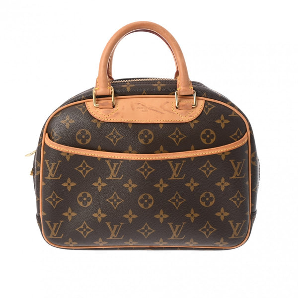 LOUIS VUITTON ルイヴィトン モノグラム トゥルービル ブラウン M42228 レディース モノグラムキャンバス ハンドバッグ Bランク 中古 銀蔵