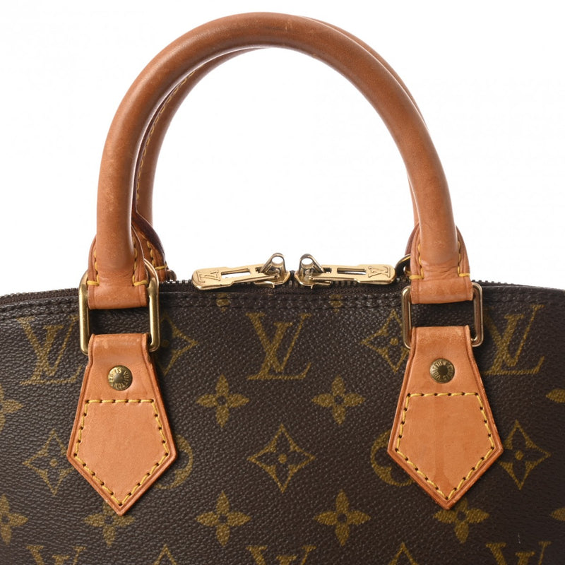 LOUIS VUITTON ルイヴィトン モノグラム アルマ ブラウン M51130 レディース モノグラムキャンバス ハンドバッグ Bランク 中古 銀蔵