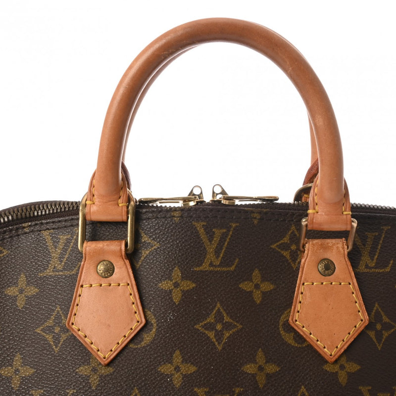 LOUIS VUITTON ルイヴィトン モノグラム アルマ ブラウン M51130 レディース モノグラムキャンバス ハンドバッグ Bランク 中古 銀蔵