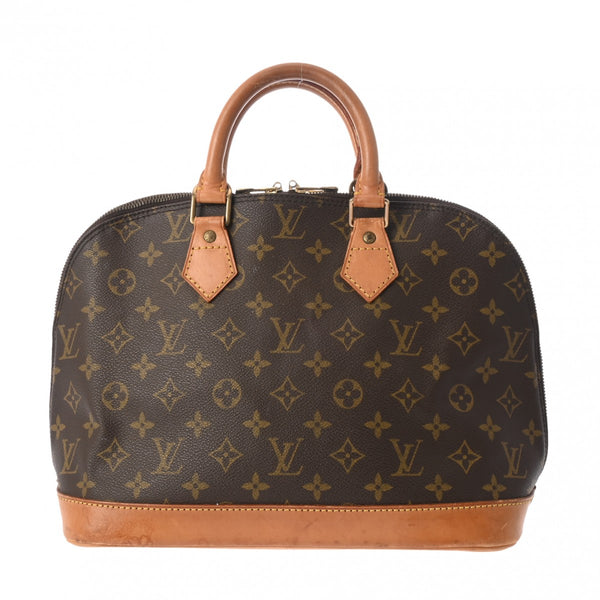 LOUIS VUITTON ルイヴィトン モノグラム アルマ ブラウン M51130 レディース モノグラムキャンバス ハンドバッグ Bランク 中古 銀蔵