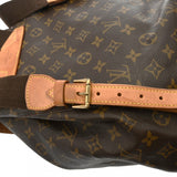 LOUIS VUITTON ルイヴィトン モノグラム モンスリ GM ブラウン M51135 レディース モノグラムキャンバス リュック・デイパック Bランク 中古 銀蔵