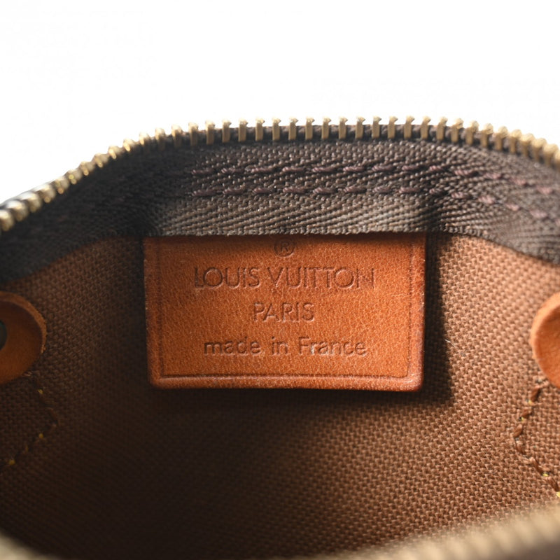 LOUIS VUITTON ルイヴィトン モノグラム ミニ スピーディ ブラウン M41534 レディース モノグラムキャンバス ハンドバッグ Bランク 中古 銀蔵