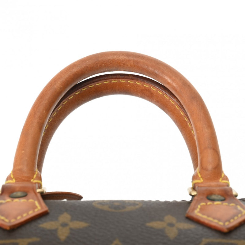 LOUIS VUITTON ルイヴィトン モノグラム ミニ スピーディ ブラウン M41534 レディース モノグラムキャンバス ハンドバッグ Bランク 中古 銀蔵