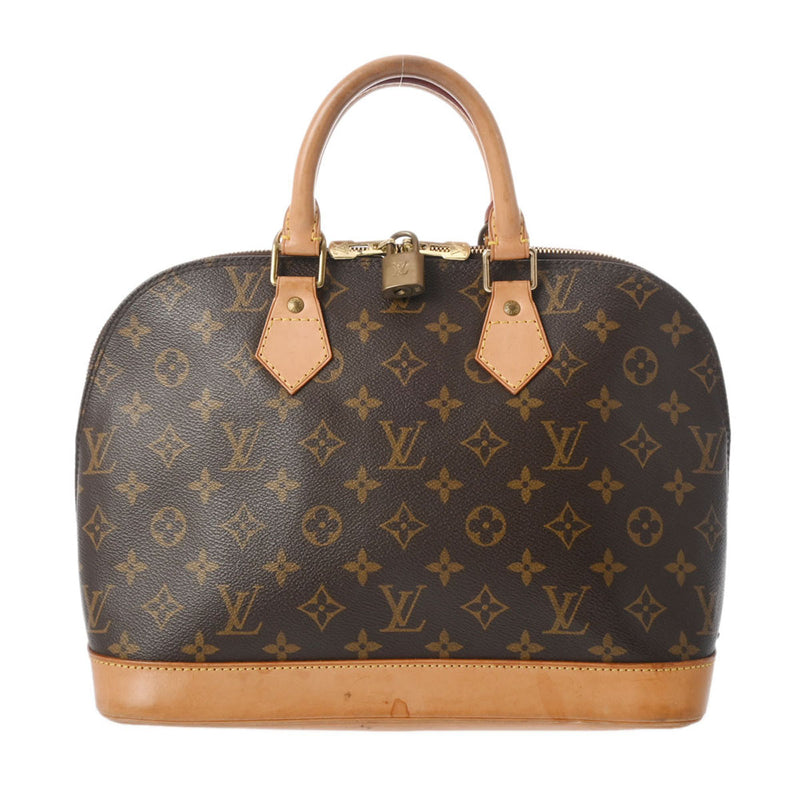 LOUIS VUITTON ルイヴィトン モノグラム アルマ ブラウン M51130 レディース モノグラムキャンバス ハンドバッグ Bランク 中古 銀蔵