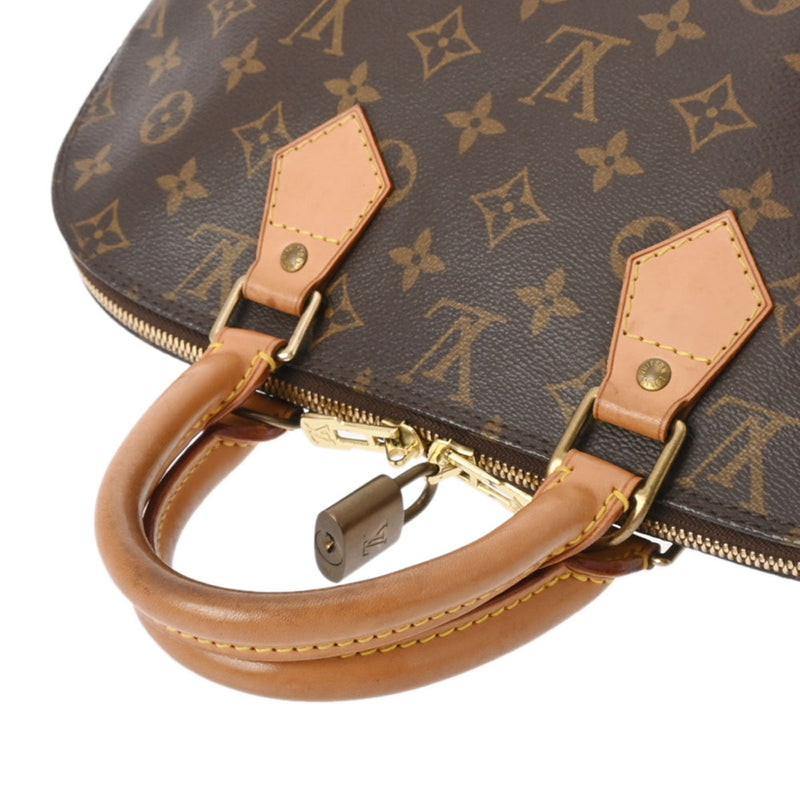 LOUIS VUITTON ルイヴィトン モノグラム アルマ ブラウン M51130 レディース モノグラムキャンバス ハンドバッグ Bランク 中古 銀蔵