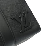 LOUIS VUITTON ルイヴィトン アエログラム シティキーポル 黒 M59255 メンズ トリヨンレザー ショルダーバッグ Aランク 中古 銀蔵