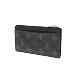 LOUIS VUITTON ルイヴィトン タイガラマ エクリプス コインカードホルダー ノワール M30271 メンズ モノグラムキャンバス コインケース Bランク 中古 銀蔵