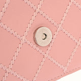 CHANEL シャネル マトラッセ ピンク レディース レザー ショルダーバッグ Aランク 中古 銀蔵