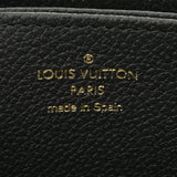 LOUIS VUITTON ルイヴィトン モノグラムアンプラント ジッピーウォレット ノワール M61864 レディース レザー 長財布 Aランク 中古 銀蔵