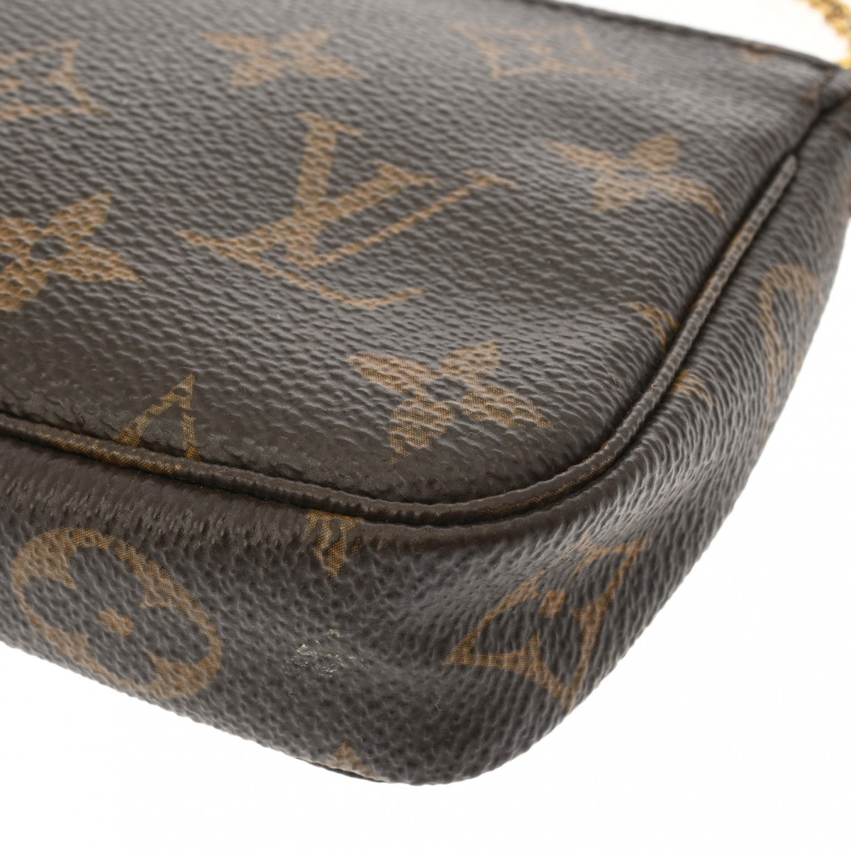 ルイヴィトン　モノグラム　アクセソワール　アクセサリーポーチ　ヌメ革 ルイヴィトン アクセサリーポーチ アクセソワール ヌメ革 ストラップ