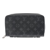 LOUIS VUITTON ルイヴィトン モノグラムエクリプス ジッピー XL トラベルケース 黒/グレー M61698 メンズ モノグラムキャンバス 長財布 Aランク 中古 銀蔵