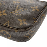 LOUIS VUITTON ルイヴィトン モノグラム ミニ ポシェット アクセソワール ブラウン M58009 レディース モノグラムキャンバス アクセサリーポーチ Bランク 中古 銀蔵