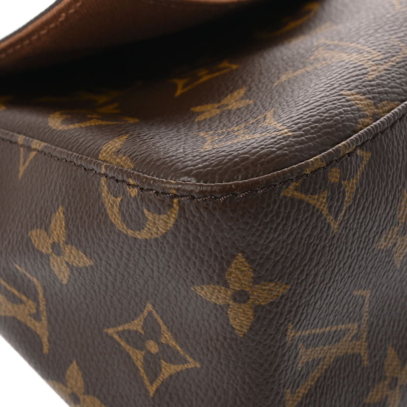 LOUIS VUITTON ルイヴィトン モノグラム ミニ ルーピング ブラウン M51147 レディース モノグラムキャンバス セミショルダーバッグ ABランク 中古 銀蔵