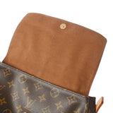 LOUIS VUITTON ルイヴィトン モノグラム ミニ ルーピング ブラウン M51147 レディース モノグラムキャンバス セミショルダーバッグ ABランク 中古 銀蔵