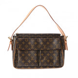 LOUIS VUITTON ルイヴィトン モノグラム ヴィバシテ GM ブラウン M51163 レディース モノグラムキャンバス ハンドバッグ ABランク 中古 銀蔵