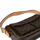 LOUIS VUITTON ルイヴィトン モノグラム ヴィバシテ GM ブラウン M51163 レディース モノグラムキャンバス ハンドバッグ ABランク 中古 銀蔵