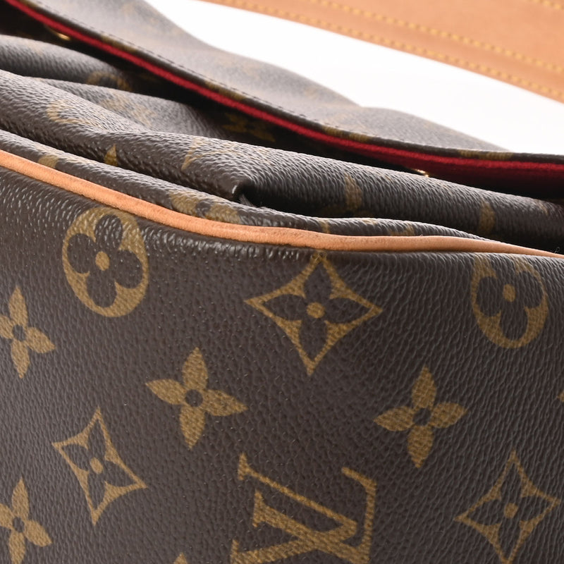 LOUIS VUITTON ルイヴィトン モノグラム ヴィバシテ GM ブラウン M51163 レディース モノグラムキャンバス ハンドバッグ ABランク 中古 銀蔵