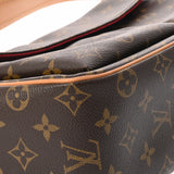 LOUIS VUITTON ルイヴィトン モノグラム ヴィバシテ GM ブラウン M51163 レディース モノグラムキャンバス ハンドバッグ ABランク 中古 銀蔵