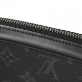 LOUIS VUITTON ルイヴィトン モノグラムエクリプス ジッピー XL 黒/グレー M61698 メンズ モノグラムキャンバス 長財布 Aランク 中古 銀蔵